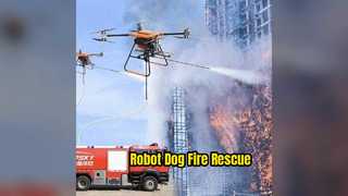 Robot Dog For Fire Rescue Missions