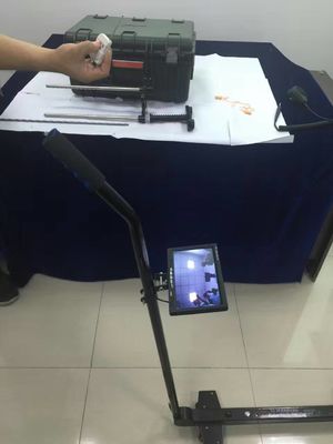portable security check system to make image acquisition and display for the vehicle chassis