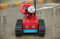 Remote Control Automatic Fire Fighting Robot , Automatic Fire Extinguisher Robot