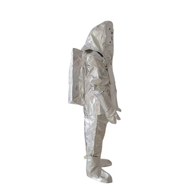 Split Type Firefighter's Thermal Insulation Protective Suit Three Finger Heat Insulating Gloves