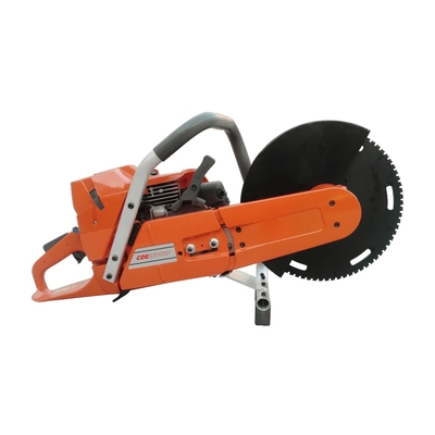 Half Moon Shaped Transmission Fuel Type Dual Wheel Opposite Direction Cutting Saw