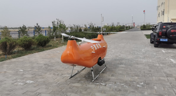 Long Endurance Far Range Unmanned Helicopter Heavy Load Capacity