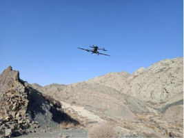 Optical Pump Magnetometer Aerial Magnetic Detection Drone Omnidirectional Obstacle Avoidance