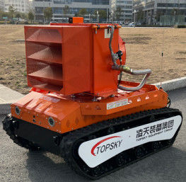 Explosion Proof Fire Fighting High Expansion Foam Fire Extinguishing Reconnaissance Robot