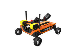 Portable Electric Four Wheel Drive Fire Fighting Robot