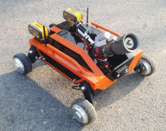 Portable Electric Four Wheel Drive Fire Fighting Robot