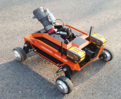 Portable Electric Four Wheel Drive Fire Fighting Robot