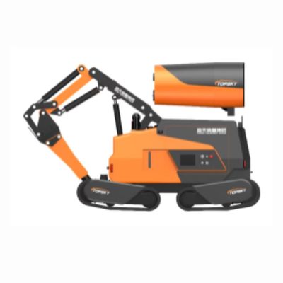 Fire Fighting Smoke Extraction And Fire Extinguishing Demolition Robot