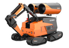 Fire Fighting Smoke Extraction And Fire Extinguishing Demolition Robot