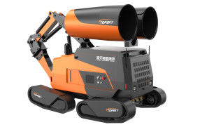 Fire Fighting Smoke Extraction And Fire Extinguishing Demolition Robot