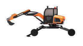 Walking Demolition Robot Walking Excavator