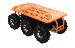 Customizable 6X6 Differential Wheeled Robot Chassis Heavy-Duty