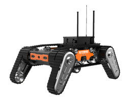 Medium Size Double Swing Arm Tracked Robot Chassis Versatile Reliable