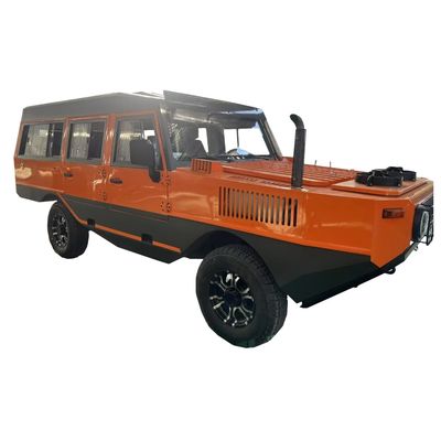 High Power Large Horsepower Amphibious Vehicle With Strong Obstacle-crossing Ability During Driving