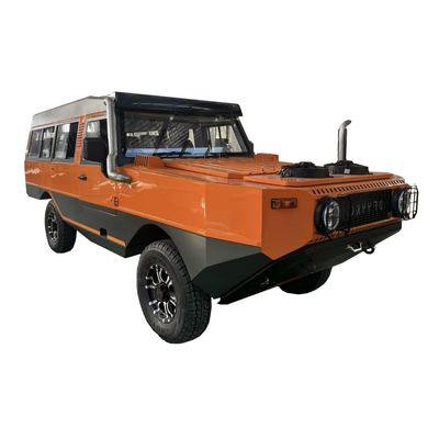 High Power Large Horsepower Amphibious Vehicle With Strong Obstacle-crossing Ability During Driving