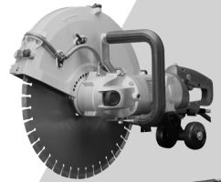 Hooked ring saw blade guard cover High-Frequency Circular Saw Warning LED light