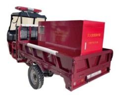 Three-wheel Powered Intelligent Mobile Fire Extinguishing Station Portable fire extinguishing station