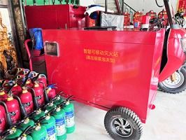 High-pressure Fine Mist Foam Type Intelligent Mobile Fire Extinguishing Station
