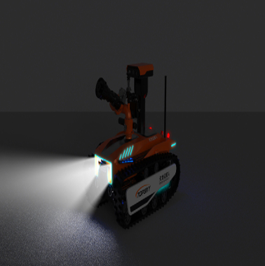 Explosion-Proof Fire-Fighting And Reconnaissance  360° Detection Robot