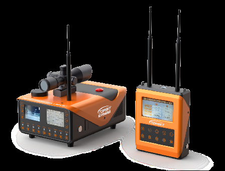 On-site wireless seismograph LTMA3.0 explosion-proof dual-wireless laser displacement monitor