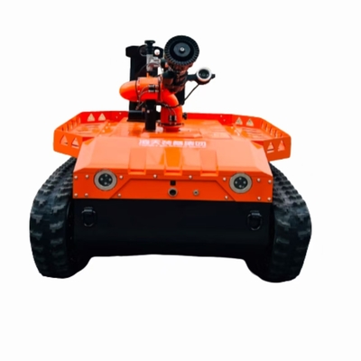 Explosion-proof fire-fighting and reconnaissance robot