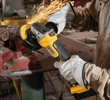 Rapid heat dissipation Lithium-ion Angle Grinder capable of cutting, grinding and polishing