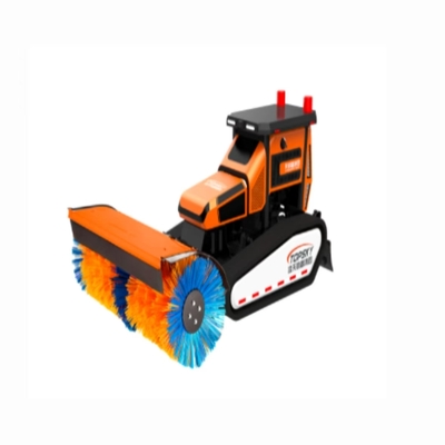 Firefighting fire-extinguishing robot (3rd generation, oil-powered hydraulic, with water hose frame)