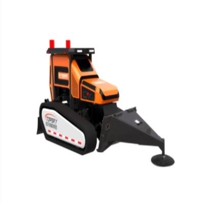 Establishment of forest isolation zone for deploying fire-fighting robots