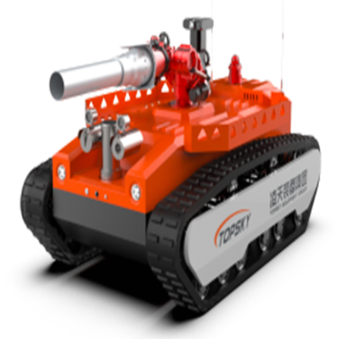 Ultra-large-capacity explosion-proof fire-fighting and reconnaissance robot