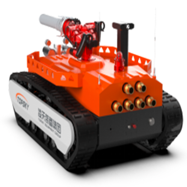 Ultra-large-capacity explosion-proof fire-fighting and reconnaissance robot