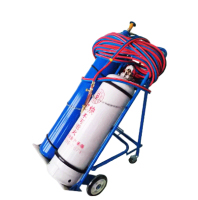 Reasonable structure Oxy-acetylene Welding and Cutting Equipment with a foldable silent trolley