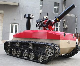 Explosion Proof Fire Fighting Robot 1.76kw Motor * 2 High Temperature Resistance