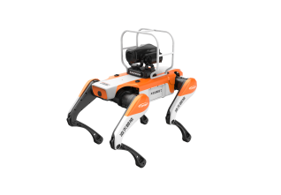 Tourist Area Patrol Quadruped Robot Dog