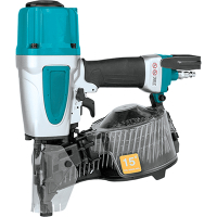 Electric power construction Pneumatic Coil Nail Gun easily adjusted via a knob