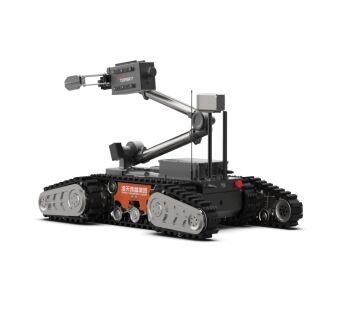 Medium Sized Bomb Disposal Robot with 600KGS Load Capacity and 6-Degree-of-Freedom Robotic Arm for Multi-Functional EOD Operations