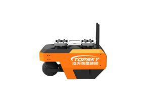Portable Track Inspection Robot with Radar Technology 1000m Wire Control Distance and 6hrs Battery Time for Mining Safety