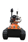 maximum speed: 0-1.6m/s, remote control stepless speed change Quick Deployment Automatic Fire Fighting Robot