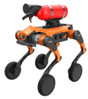 Quadruped Inert Gas Fire-Fighting Robot Dog Can Quickly Adapt to Reconnaissance, Inspection, Security and Emergency Situations