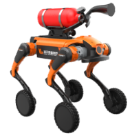 Quadruped Inert Gas Fire-Fighting Robot Dog Can Quickly Adapt to Reconnaissance, Inspection, Security and Emergency Situations
