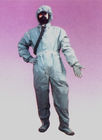 Airtight Safety Chemical Protective Suit Clothing 185cm Alkali Proof