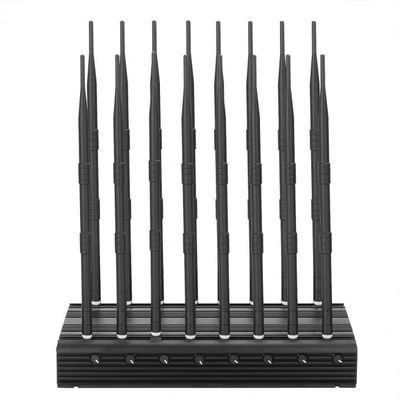 Multifunction 42w Desktop 16 Antenna 4g Cell Phone Jammer