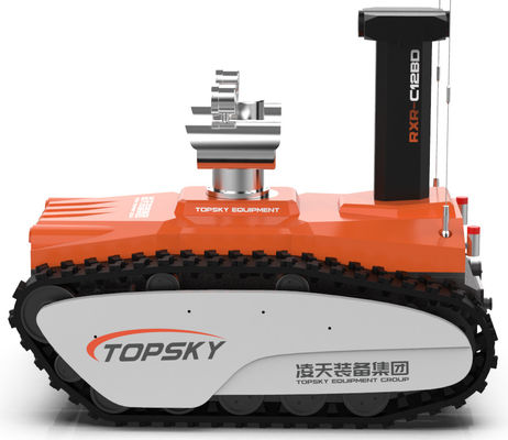 RXR-C12BD Explosionproof Fire Fighting Robotic Vehicle Small Size Lightweight