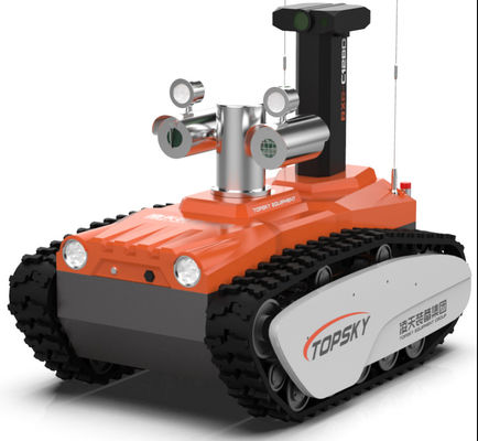 RXR-C12BD Explosionproof Fire Fighting Robotic Vehicle Small Size Lightweight