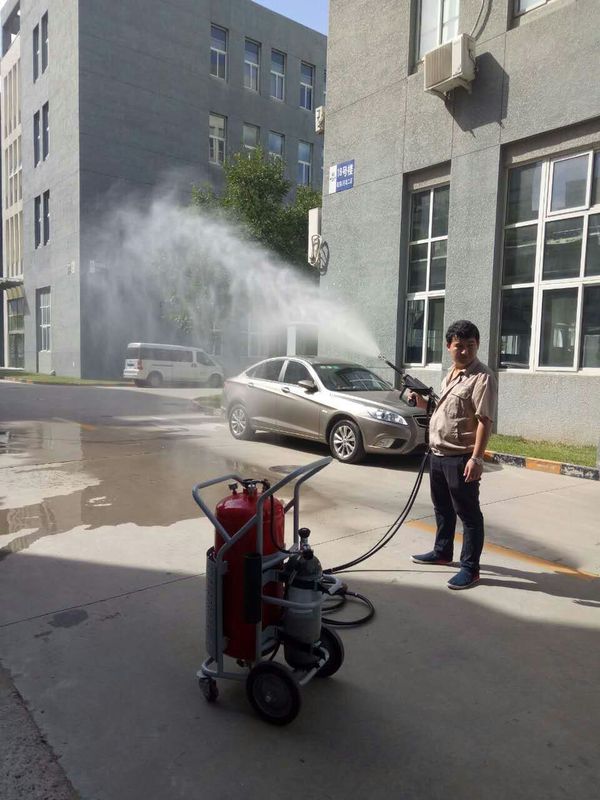 Stainless Steel Water Spray Fire Extinguisher , Advanced Fire Department Equipment