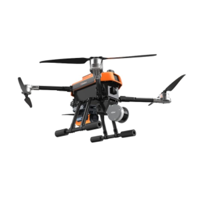 Digital Voice Broadcast Technology 3D Detection Modeling Drone High Power Searchlight