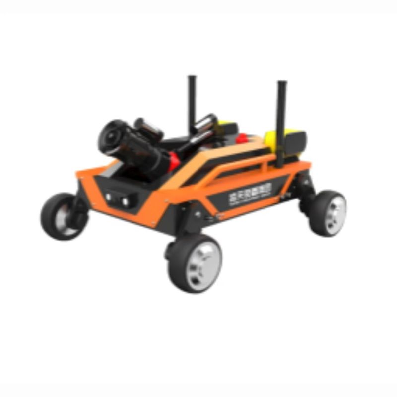 Portable Electric Four Wheel Drive Fire Fighting Robot