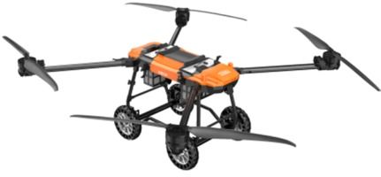 Heavy Load Forest Firefighting Land Air Amphibious Unmanned Aerial Vehicle