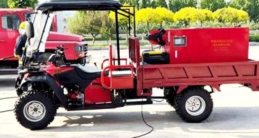 High-pressure Fine Mist Foam Type Four-wheel Powered Mobile Fire Extinguishing Station