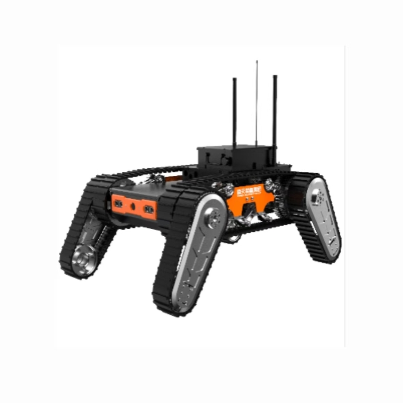 Powerful Dual Swinging Arms Earthquake Search Robot For Rapid Precise Search Operations