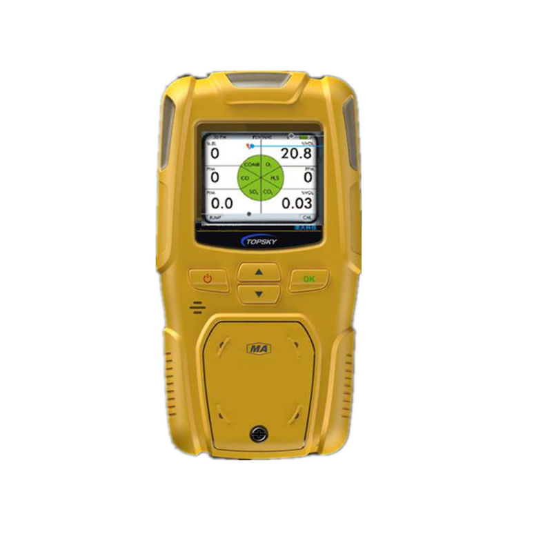 High Definition Display Multi Portable Gas Detector Yq7 With 500m Detection Range